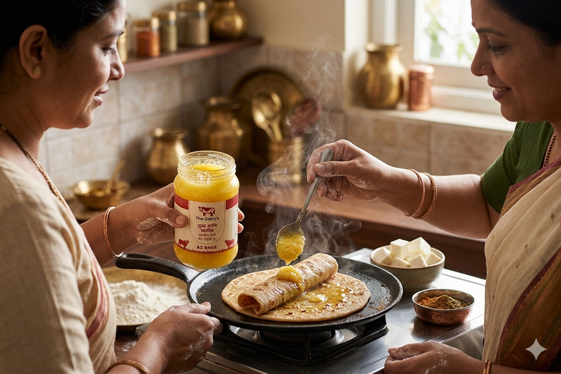 Premium A2 Gir Cow Bilona Ghee - 500ml